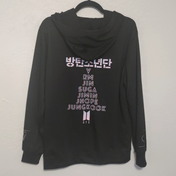 BTS Love Yourself Era Inspired Lightweight Hoodie - Picture 6 of 7